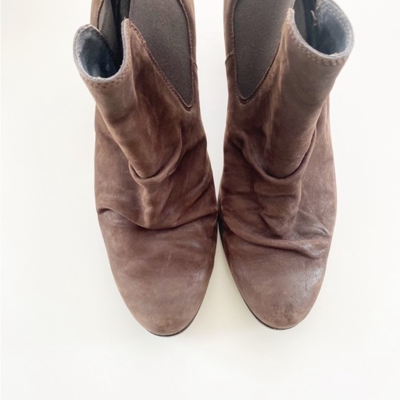 PAUL GREEN Leather Jano Western Style Ankle Booties - Picture 4 of 9